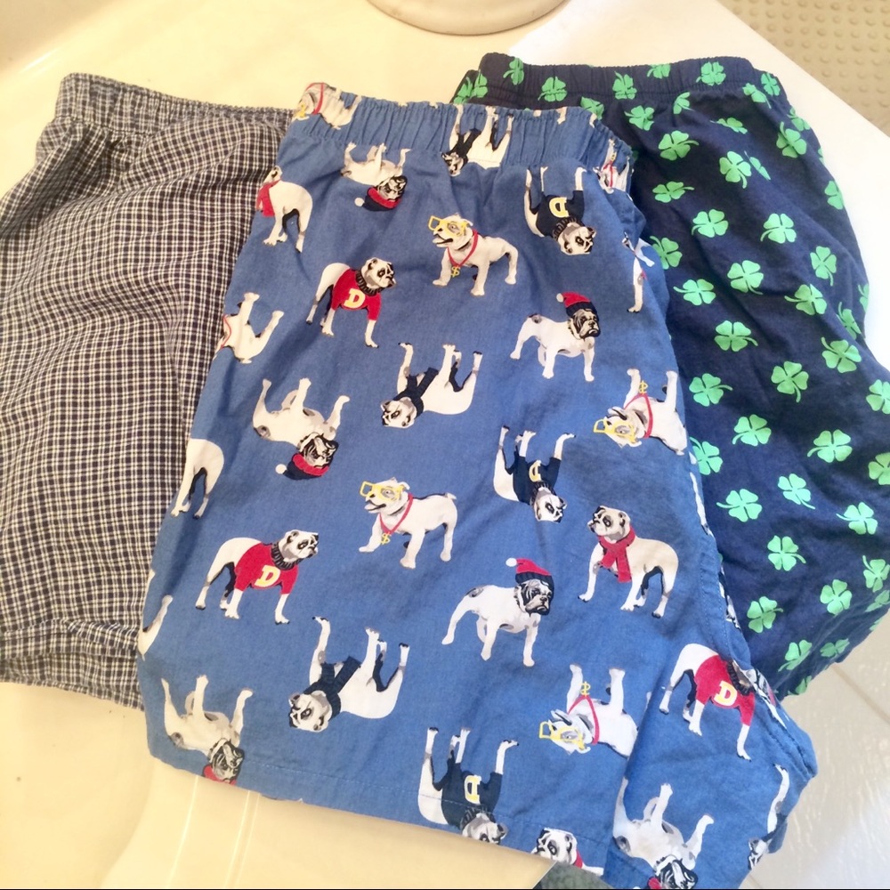 Men’s boxer briefs size L and Xl pajama shorts